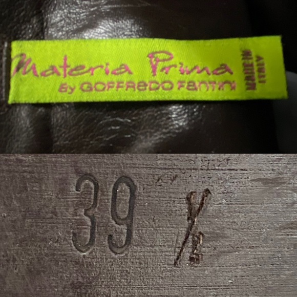 Vintage Goffredo Fantini Brown Suede Boots with Boho Floral Embroidery EU39.5 - Picture 11 of 17